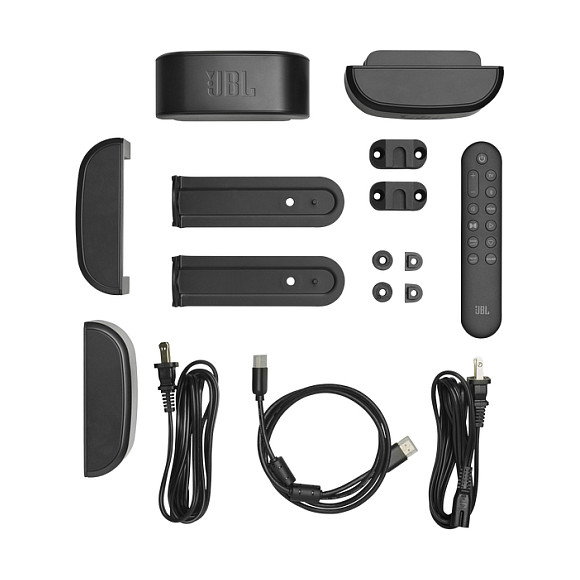 JBL Bar 1000 MK2 7.1.4-Kanal Soundbar mit abnehmbaren Lautsprechern, Subwoofer, Dolby Atmos, DTS:X, 960W, Bluetooth, WLAN, Schwarz