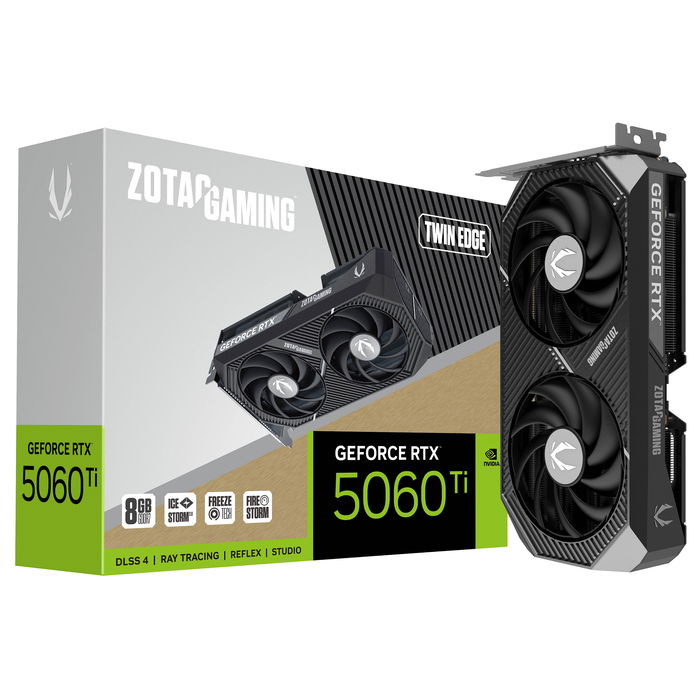 Zotac RTX 5060 Ti Twin Edge 8GB GDDR7 Tarjeta Gráfica