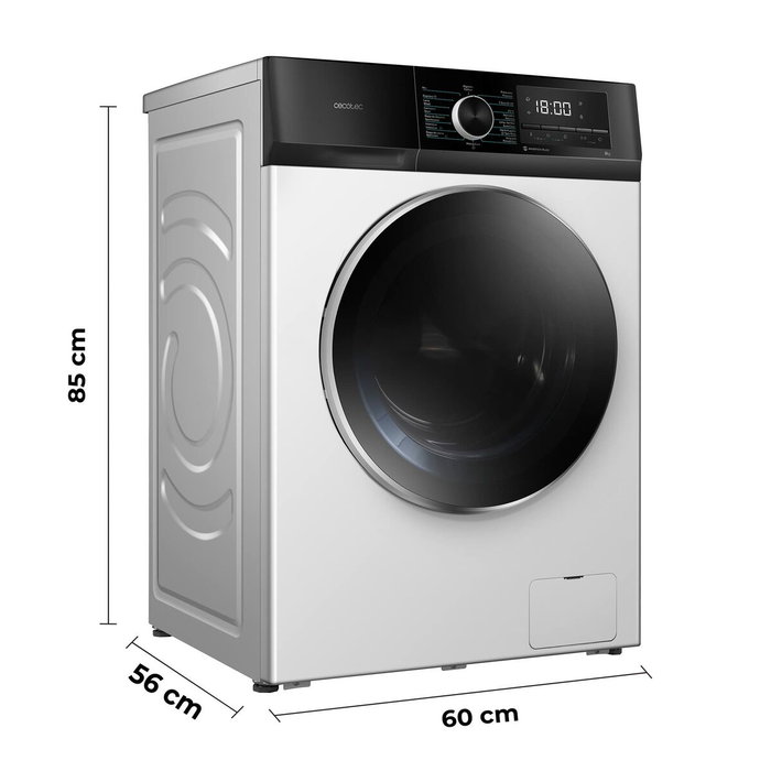 Cecotec Bolero DressCode 9500 Inverter A Lavadora de 9 Kg Cecotec Bolero DressCode 9500 Inverter A Lavadora de 9 Kg
