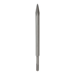 Workpro Cincel de Punta para Martillo SDS-Plus 14 x 250 mm para Mampostería, Azulejos, Hormigón y Piedra - Acero 40Cr