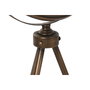 DKD Home Decor Reloj de Pie en Metal y Cristal Dorado