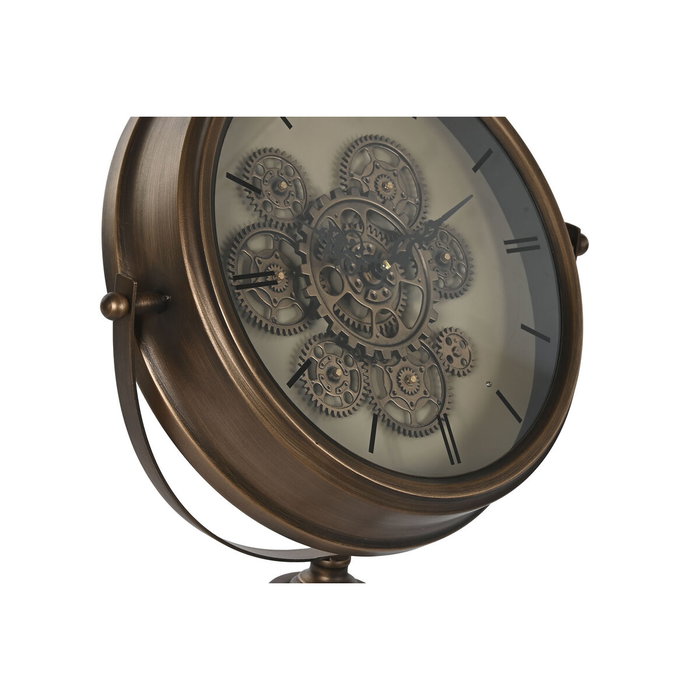 DKD Home Decor Reloj de Pie en Metal y Cristal Dorado DKD Home Decor Reloj de Pie en Metal y Cristal Dorado