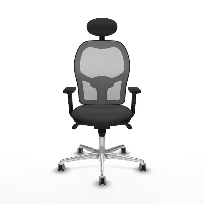 PIQUERAS Y CRESPO Silla de oficina Jorquera con mecanismo Sincro Gris