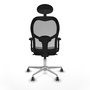 PIQUERAS Y CRESPO Silla de oficina Jorquera con mecanismo Sincro Gris