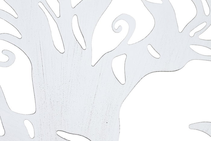 DKD Home Decor Decoración Pared Sol Luna Metal Negro Blanco 100 x 100 cm (2 Unidades)