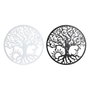 DKD Home Decor Decoración de Pared Metal Sol y Luna 100x100 cm Surtido de 2