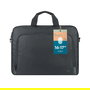 Mobilis 003074 Maletín para Portátil 43.2 cm (17") Tirante para Hombro, Poliéster Reciclado, Negro