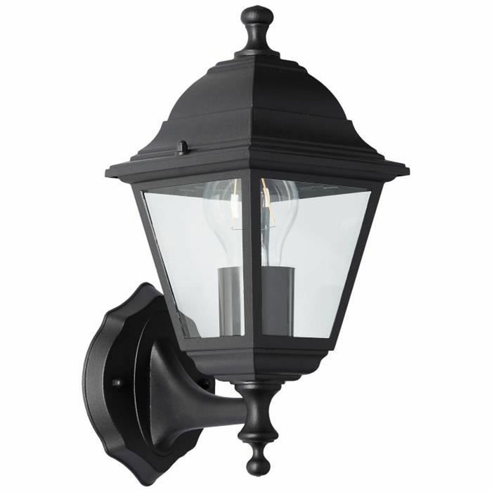 Brilliant Lámpara de pared exterior Nissie Black E27 1x60W Brilliant Lámpara de pared exterior Nissie Black E27 1x60W