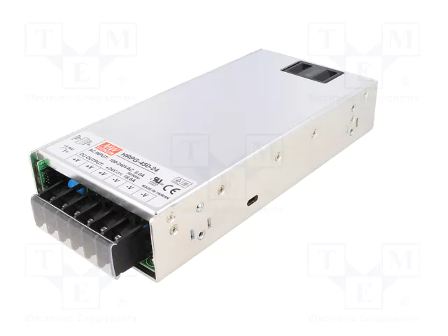 MEAN WELL HRPG-450-24 Alimentador de impulso 24V DC 451,2W
