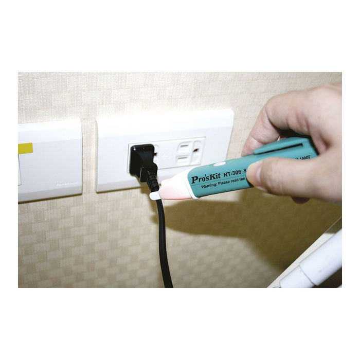 Proskit Detector Tensión Sin Contacto y Buscapolos 1000V TESNT306 CATIV 1000V