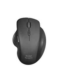 Mars Gaming MMWERGO - Ratón Gaming Inalámbrico para Mano Derecha, Switches Mecánicos Kailh, Sensor Óptico 3200 DPI, Compatible con PC, Mac, PS5, PS4, Xbox