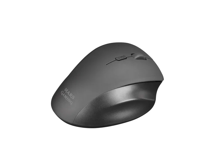 Mars Gaming MMWERGO - Ratón Gaming Inalámbrico para Mano Derecha, Switches Mecánicos Kailh, Sensor Óptico 3200 DPI, Compatible con PC, Mac, PS5, PS4, Xbox