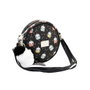 Oh My Pop Bolso Bandolera Redondo Pandicorn Negro