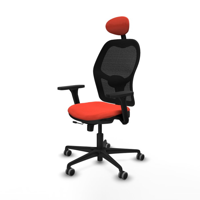 PIQUERAS Y CRESPO Silla de oficina Jorquera Naranja oscuro y Negro PIQUERAS Y CRESPO Silla de oficina Jorquera Naranja oscuro y Negro