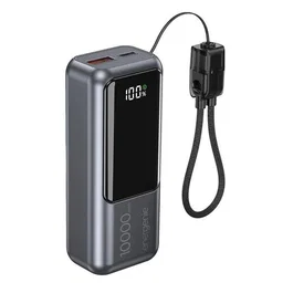 Gembird Power Bank 10000 mAh 20 W Compact Fast Charging con pantalla LCD Spacegrey