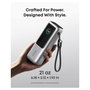 Anker Power Bank 25000 mAh 165W 3x USB-C 100W 1x USB-A Smart Display Cables Integrados Plata