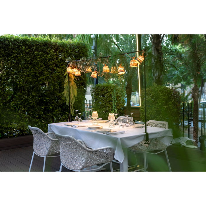New Garden AURORA Guirnalda Solar Jute 8m