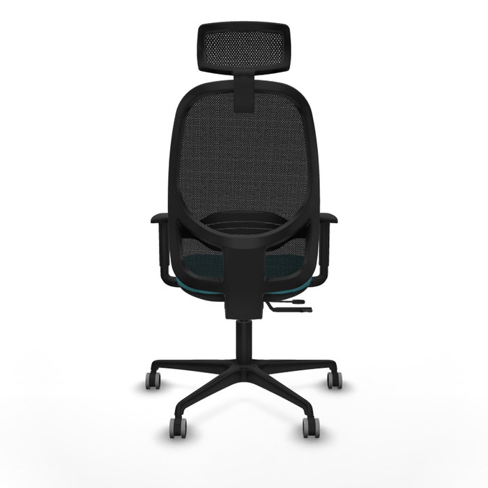 PIQUERAS Y CRESPO Silla de oficina Cilanco Turquesa y Negro PIQUERAS Y CRESPO Silla de oficina Cilanco Turquesa y Negro