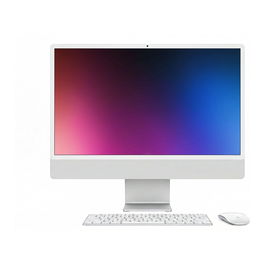Apple iMac 24 Pulgadas 4.5K en Color Plata, Chip M4 con CPU de 10 Núcleos, Almacenamiento SSD de 1 TB