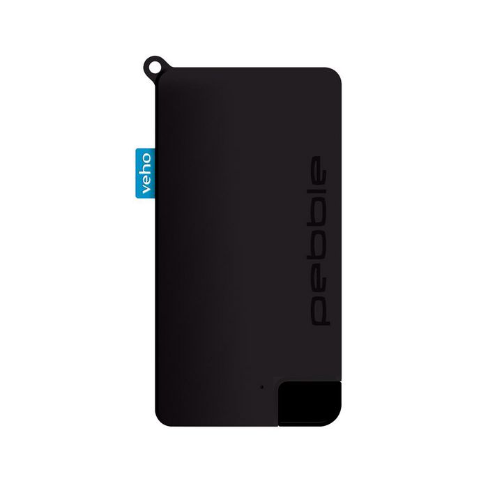 Veho Pebble Pokket 1000mAh micro size keyring Power Bank - Black Veho Pebble Pokket 1000mAh micro size keyring Power Bank - Black