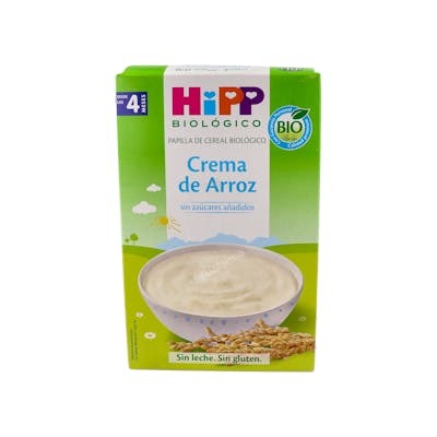 HIPP Crema de Arroz 200Gr Bio Sg Papilla HIPP Crema de Arroz 200Gr Bio Sg Papilla