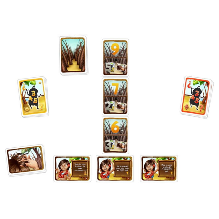 Ediciones Primigenio Aloha Pioha Juego de Mesa Familiar de Cartas | Edad 8+ | 2-4 Jugadores | Partidas 15 Min | EPAP0002 | Idioma Español