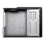 UNYKA Caja de Sobremesa UK2011 Micro-ATX/Mini-ITX Negra con Fuente SFX 450W Incluida - 2x USB 3.0, 2x USB Type-C, 4 Bahías, Soporte Vertical - Referencia 52112