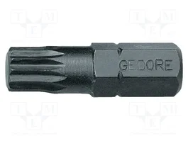 GEDORE Punta de destornillador XZN M10 5/16 de 38 mm