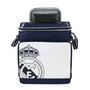 REAL MADRID Bolsa Porta Alimentos para Carrito con Ruedas, 34x27.9x35.1cm, Poliéster 600D
