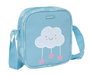 Bolso Bandolera Safta Nubes Azul 16 x 18 x 4 cm