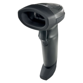 Zebra Li2208 - Escáner de código de barras USB, color negro, con soporte