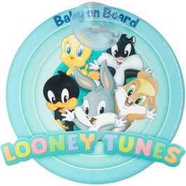 Licensing Bebé a Bordo Looney Tunes Azul