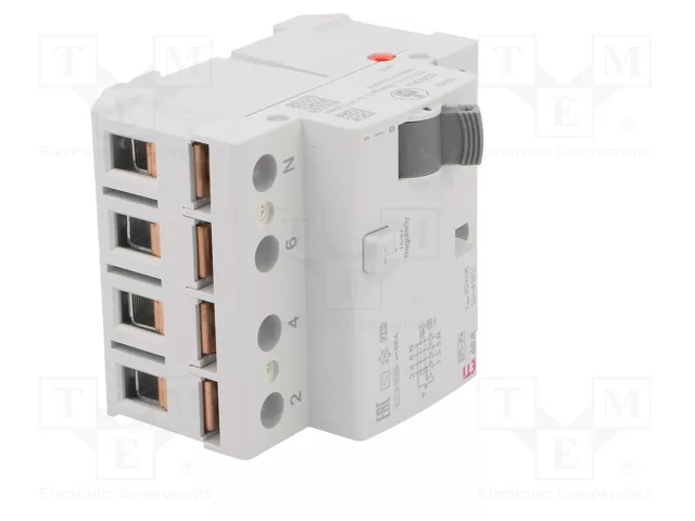 ETI POLAM EFI-P4 AC 40/0.03 Interruptor Diferencial 4 Polos 40A 30mA