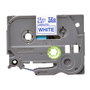 Brother TZe-233 Cinta Laminada Azul sobre Blanco 12mm x 8m
