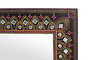 Giner y Colomer Espejo MDF Multicolor 72x26 cm, Pintado a Mano, Orientación Horizontal y Vertical