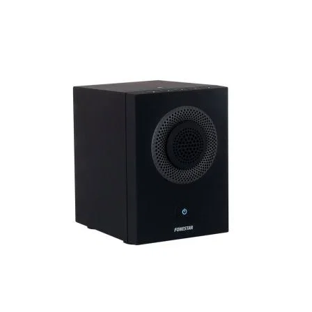 Fonestar Altavoz Bluetooth TWS Dots-N Negro 12W RMS BT 4.2 NFC Batería 2200mAh Entrada Jack 3.5mm