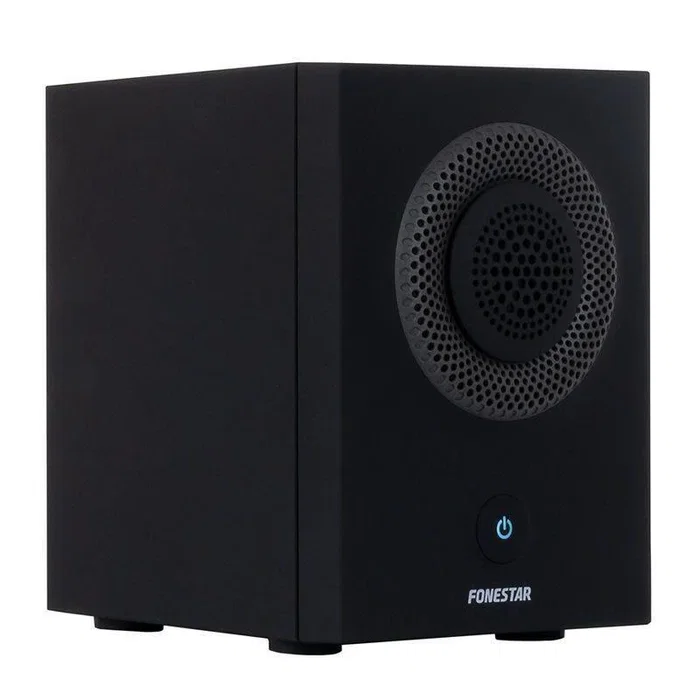 Fonestar Dots-N Altavoz Bluetooth TWS, 12W RMS, Bluetooth 4.2, NFC, Batería 2200mAh 10h Autonomía, Entrada Jack 3.5mm, Negro