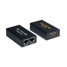 VALUE Extensor HDMI sobre Cable CAT5e RJ45, Transmisor y Receptor, 1080p Full HD, Hasta 30m, 25m Cable Incluido, HDCP 1.3