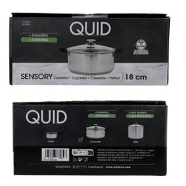 Quid Cacerola Sensory Acero Inoxidable 18 cm - 2 L