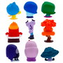 Just Play Set 9 Figuras Del Reves 2 Doorables Disney Pixar 4cm