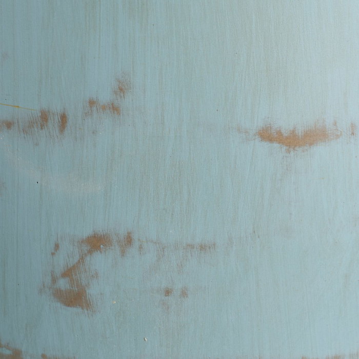 Jarrón Turquesa Terracota Decoración 26 X 28 X 60 cm