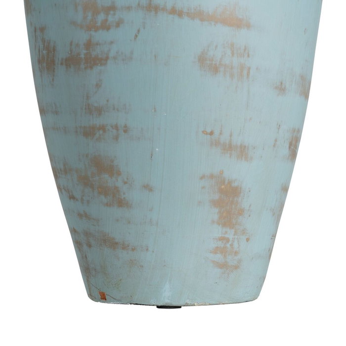 Ixia Jarrón Decorativo Turquesa de Terracota 26 x 28 x 60 cm Ixia Jarrón Decorativo Turquesa de Terracota 26 x 28 x 60 cm