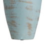 Ixia Jarrón Decorativo Turquesa de Terracota 26 x 28 x 60 cm