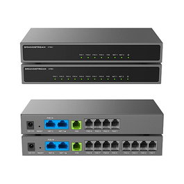 Grandstream HT841 Adaptador Telefónico Analógico SIP con 1 Puerto FXS y 4 Puertos FXO para Fax VoIP