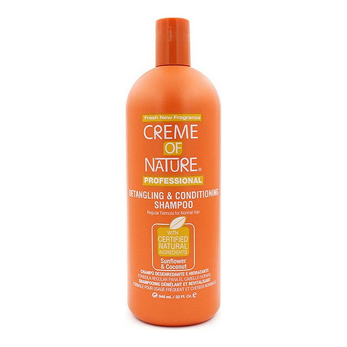 Creme of Nature Champú Desenredante de Coco y Girasol