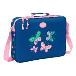Safta Cartera Extraescolares Blackfit8 Mariposas