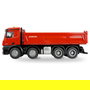 AMEWI Mercedes-Benz Arocs Muldenkipper 8x4/4 4WD RTR 1:18 - Camión Basculante Eléctrico Radio Control Escala Grande, Color Rojo, Ref. 22693