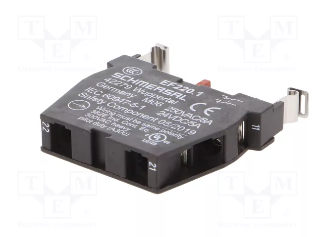SCHMERSAL Bloques de contactos EF 22mm NC x2