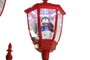 DKD Home Decor Farola LED Roja con Movimiento Musical