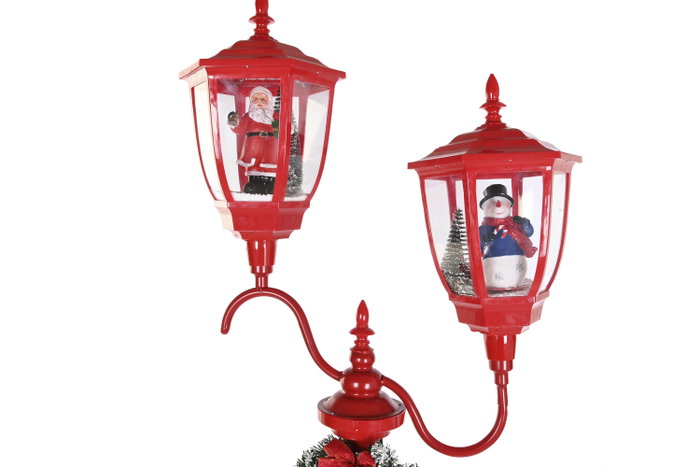 DKD Home Decor Farola LED Roja con Movimiento Musical DKD Home Decor Farola LED Roja con Movimiento Musical